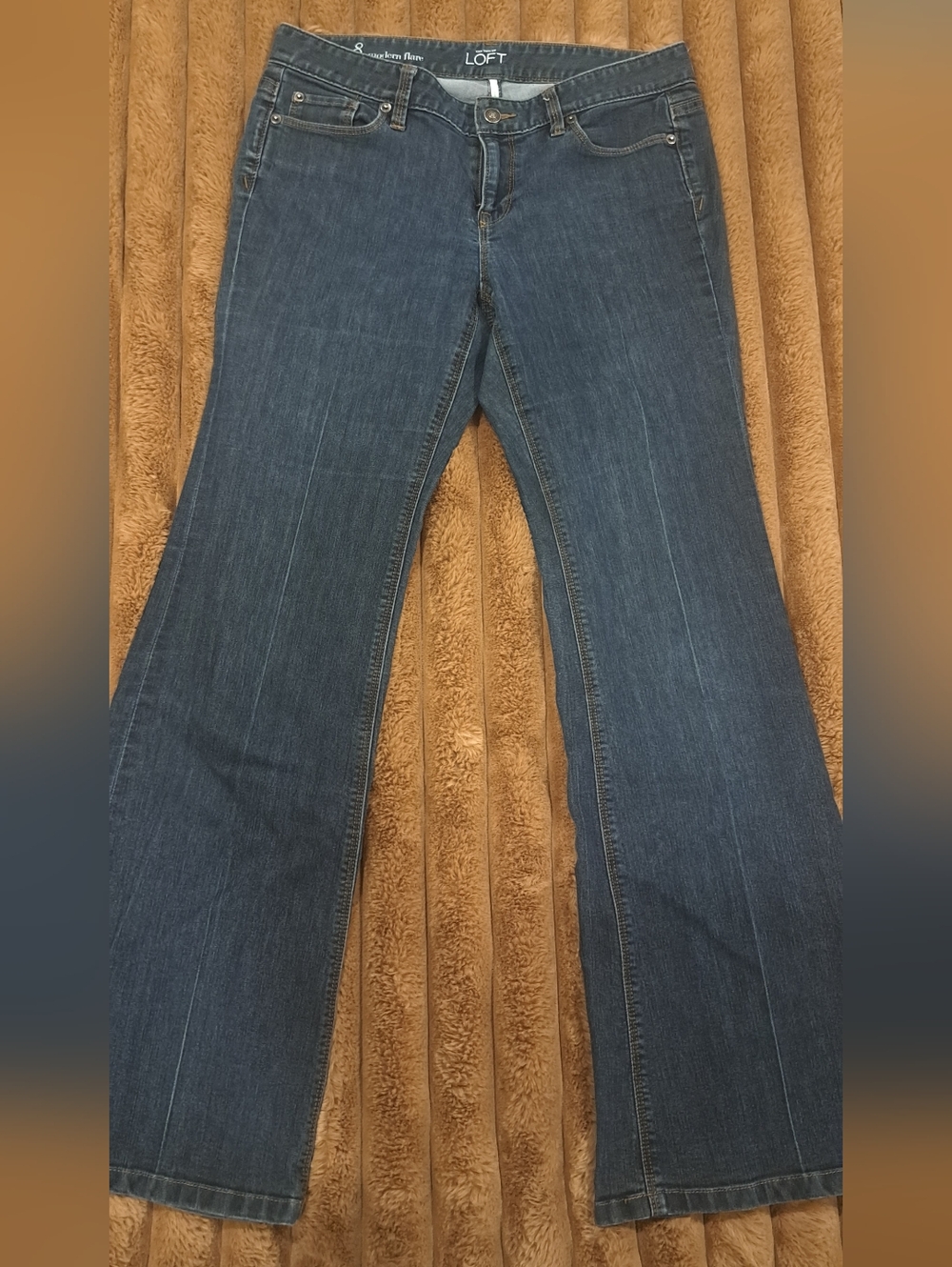 Ann Taylor Loft Jeans Women's 8 Modern Flare